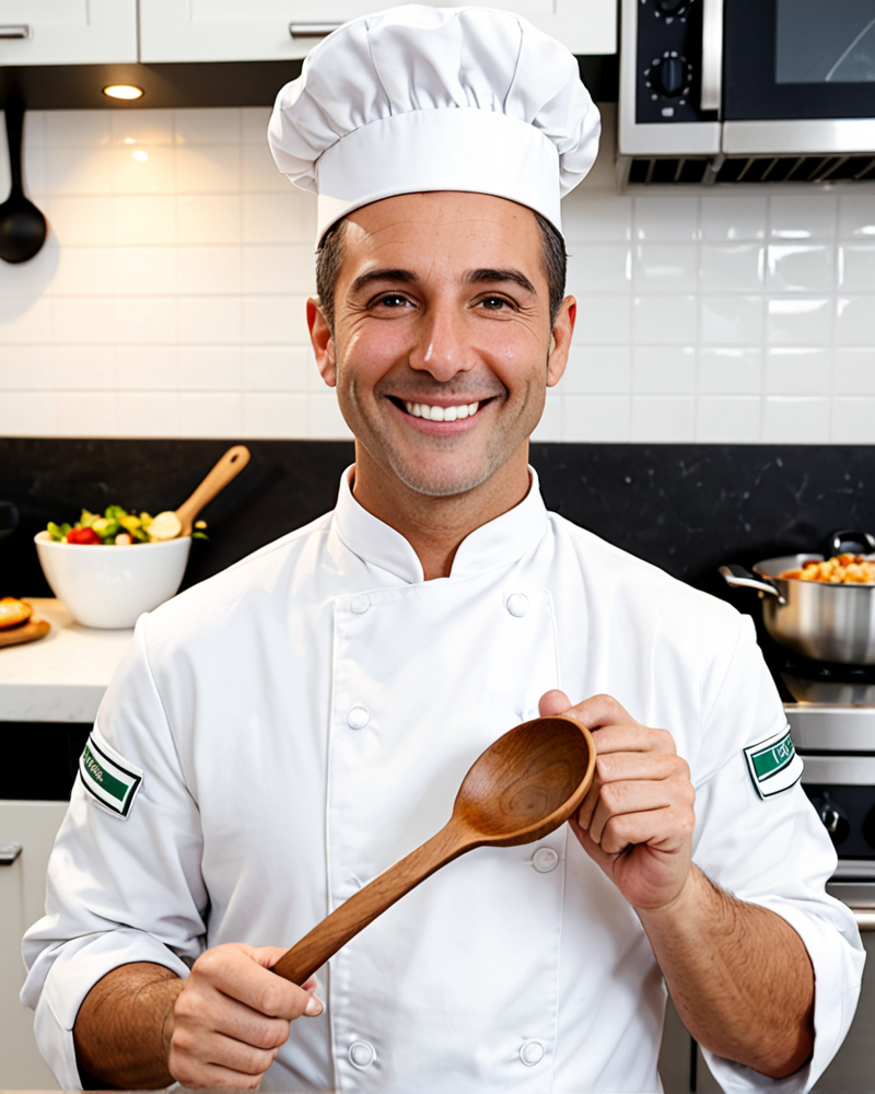 Lo chef del ristorante Il Fontanile